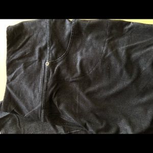 Ruby ribbon denim leggings